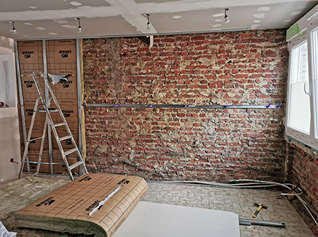 Travaux de rénovation à Valenciennes